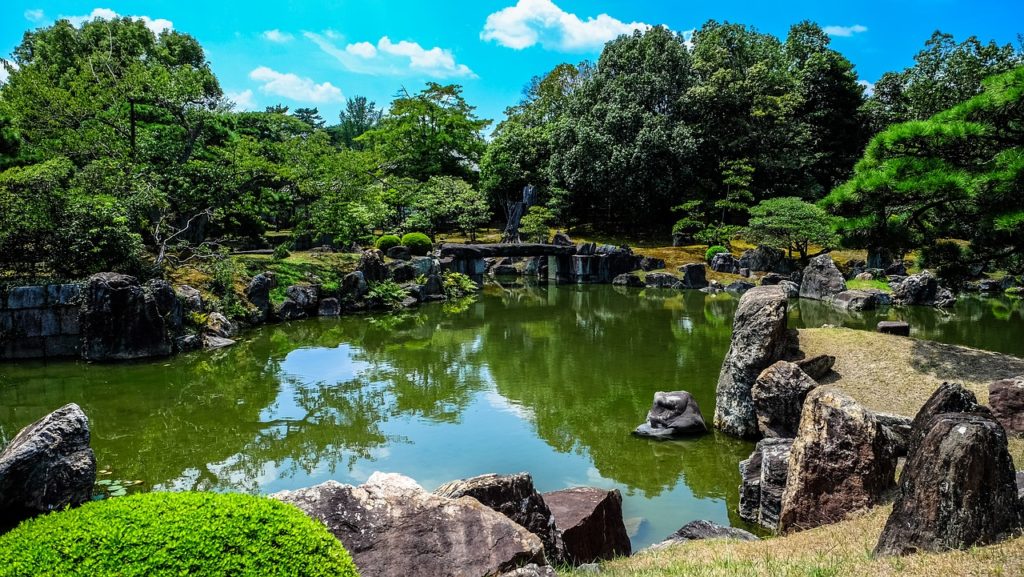 日本庭園にあるもの：水風景（池・滝・遣水）