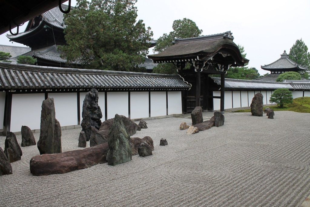 日本庭園にあるもの：石組